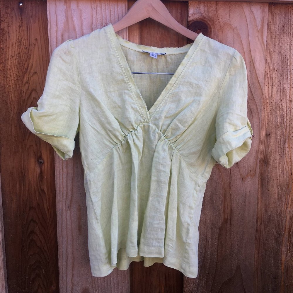 Banana Republic Linen Blouse